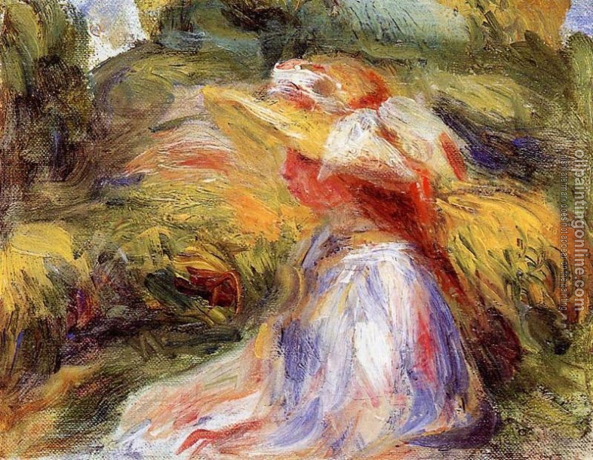 Renoir, Pierre Auguste - Young Woman in a Hat